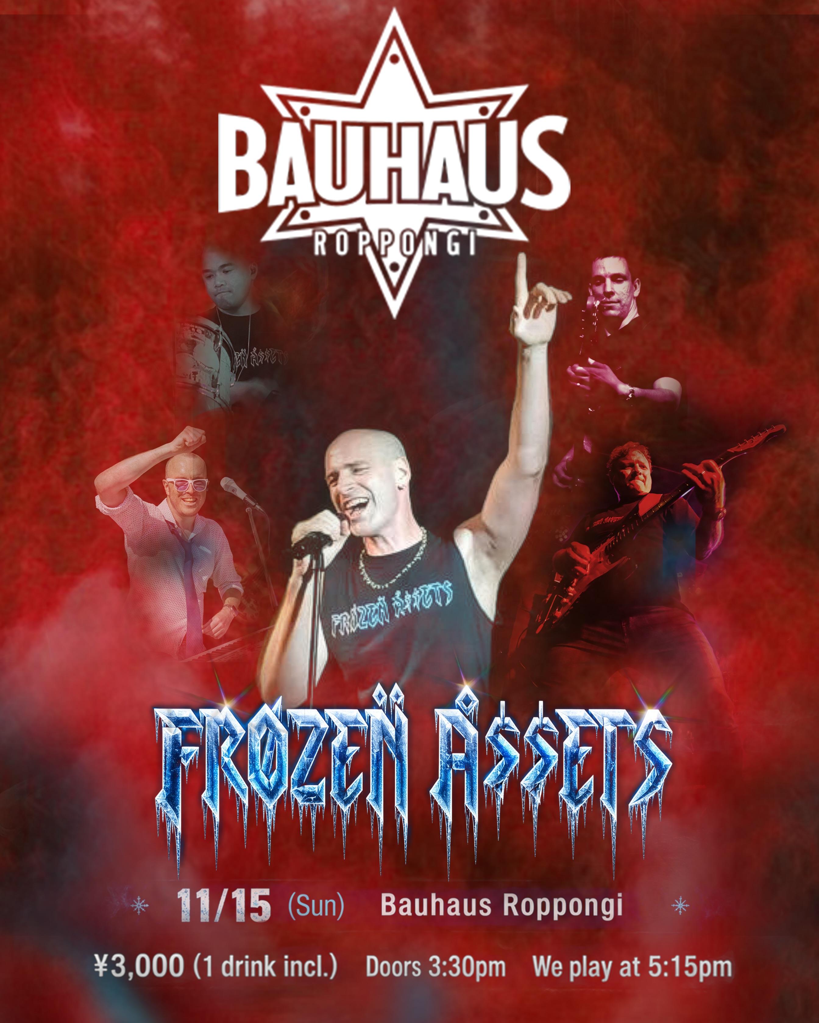 ¡Acompáñanos en nuestro debut en Bauhaus el 15/11!