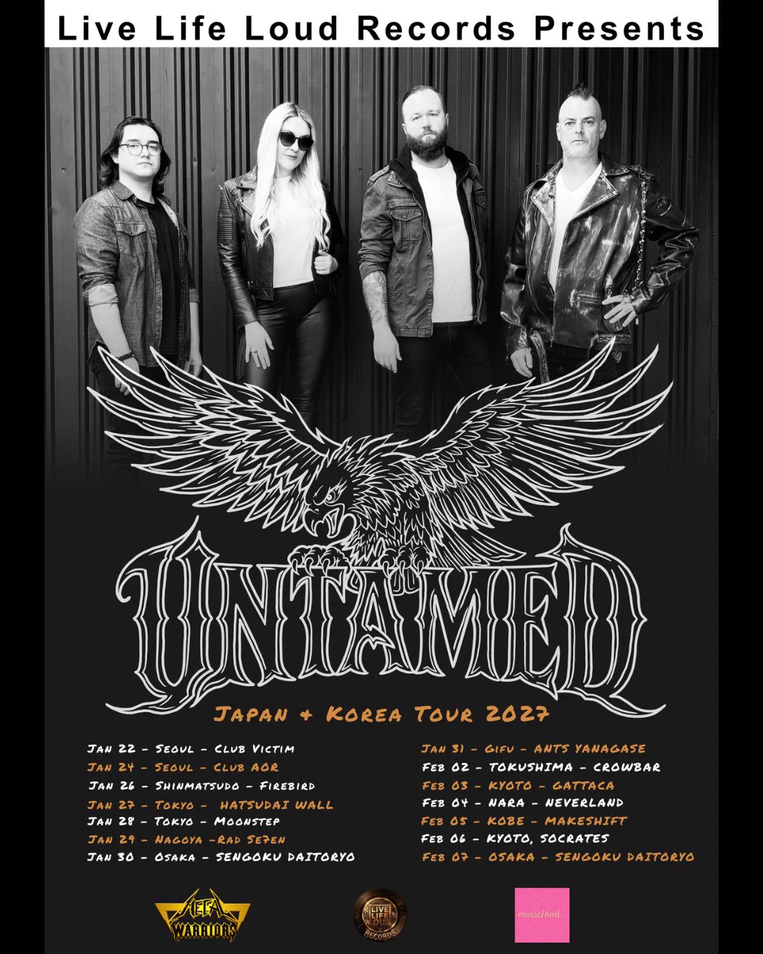 New tour announcement! UNTAMED from Newcastle Australia