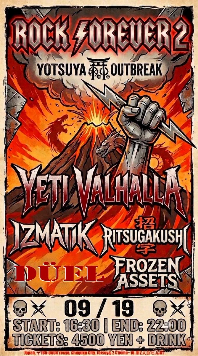 Yeti Valhalla Brings Rock Forever 2 to Tokyo